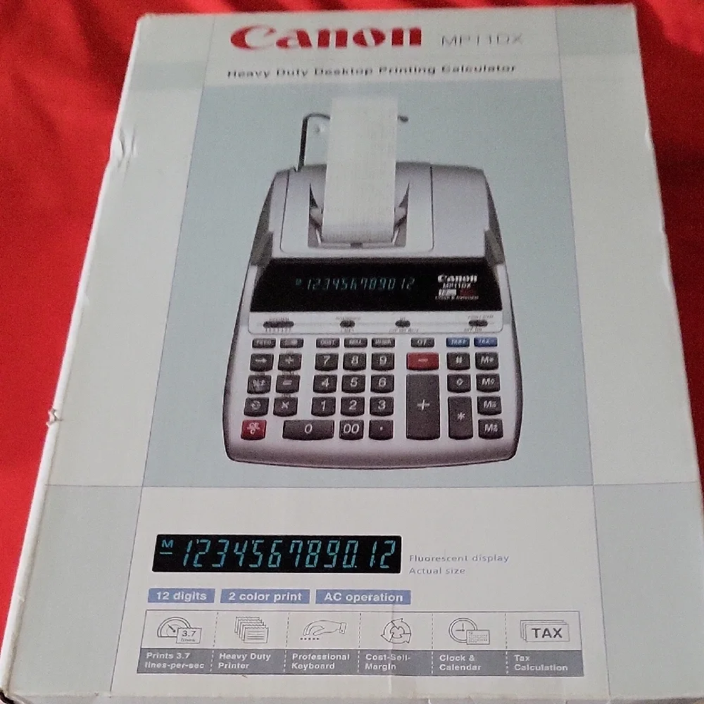 Canon MP11DX Printing Calculator